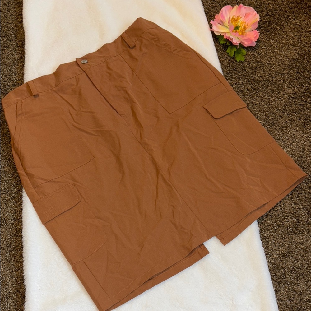 Thrill Brown Relaxed Fit Shorts